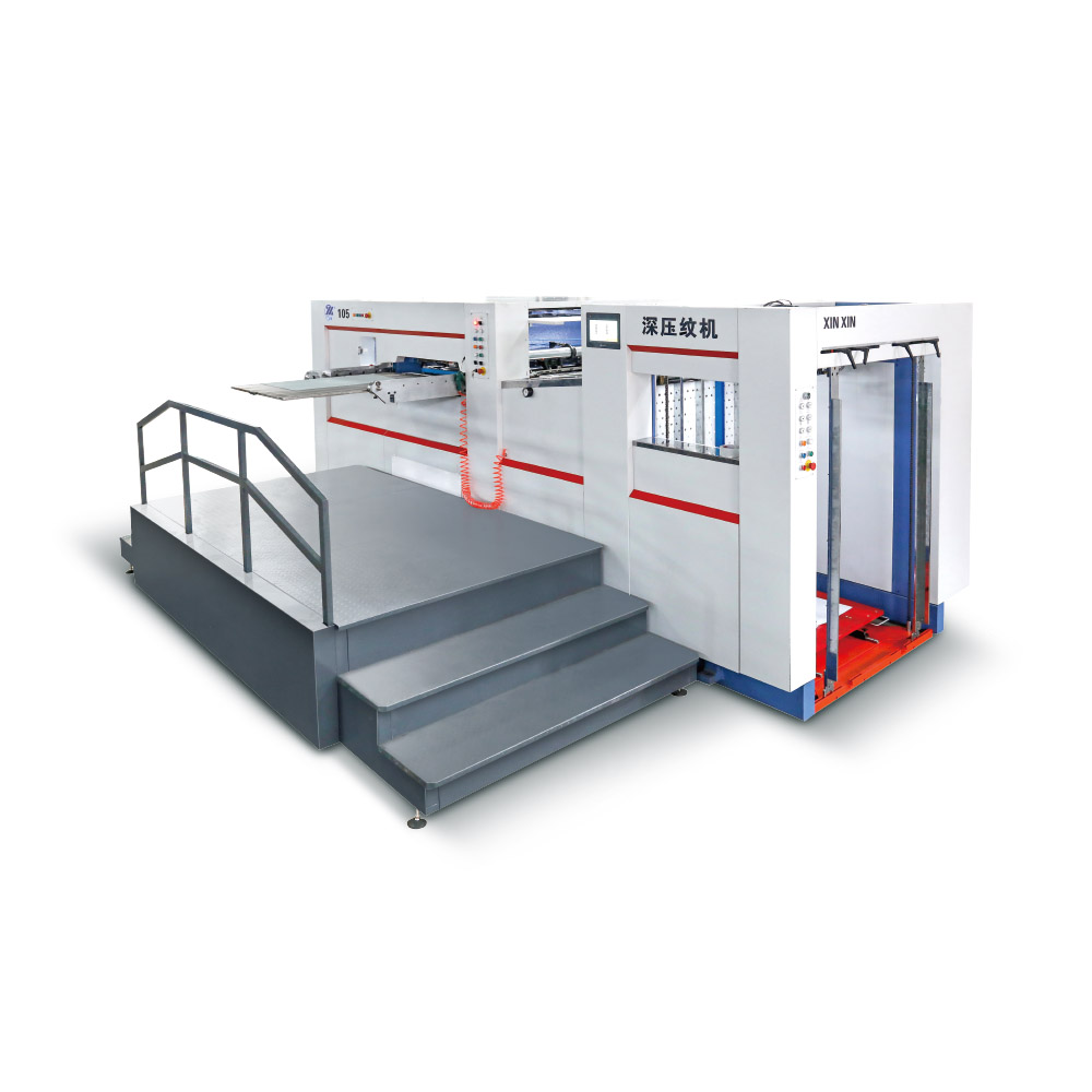 YW-105E เครื่องตัดตายแบบ Flatbed อัตโนมัติแบบ Deep Embossing Machine