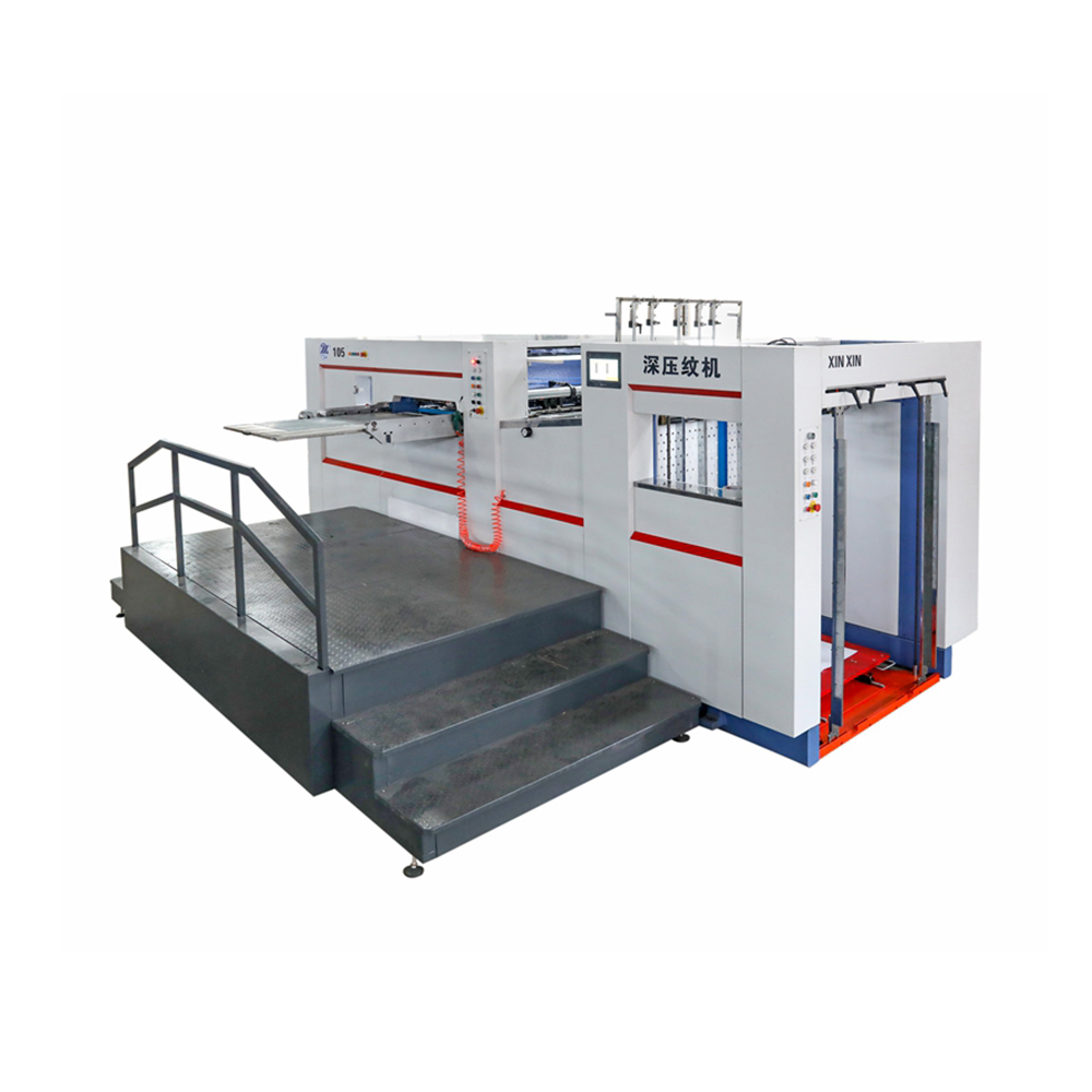 YW-105E เครื่องตัดตายแบบ Flatbed อัตโนมัติแบบ Deep Embossing Machine